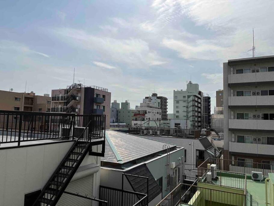 503 Oshiage Sta 3Mins Walk! Wi-Fi & Elevator 4Pax Daire Tokyo Dış mekan fotoğraf