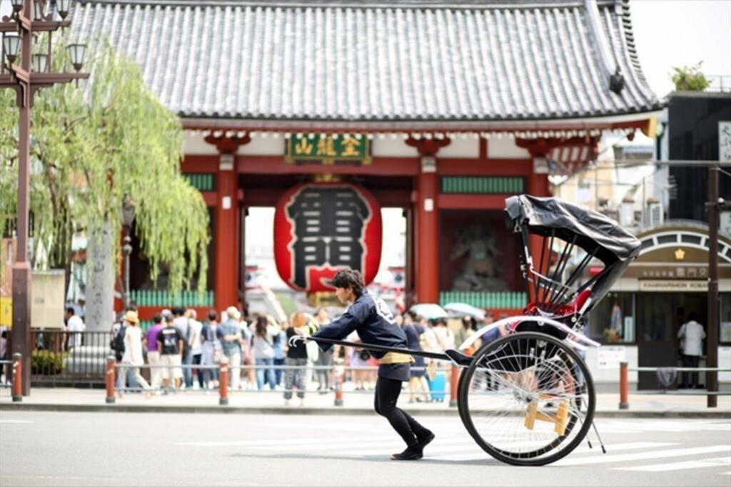 503 Oshiage Sta 3Mins Walk! Wi-Fi & Elevator 4Pax Daire Tokyo Dış mekan fotoğraf